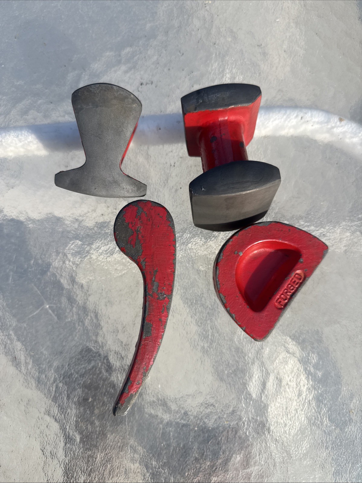 Forged Automotive Body General Purpose Dollies Set Of 4