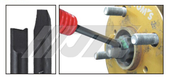 JTC-4158 TOYOTA LEXUS DRIVE AXLE NUT INSTALLER AND REMOVER (2 PCS) L: 170MM