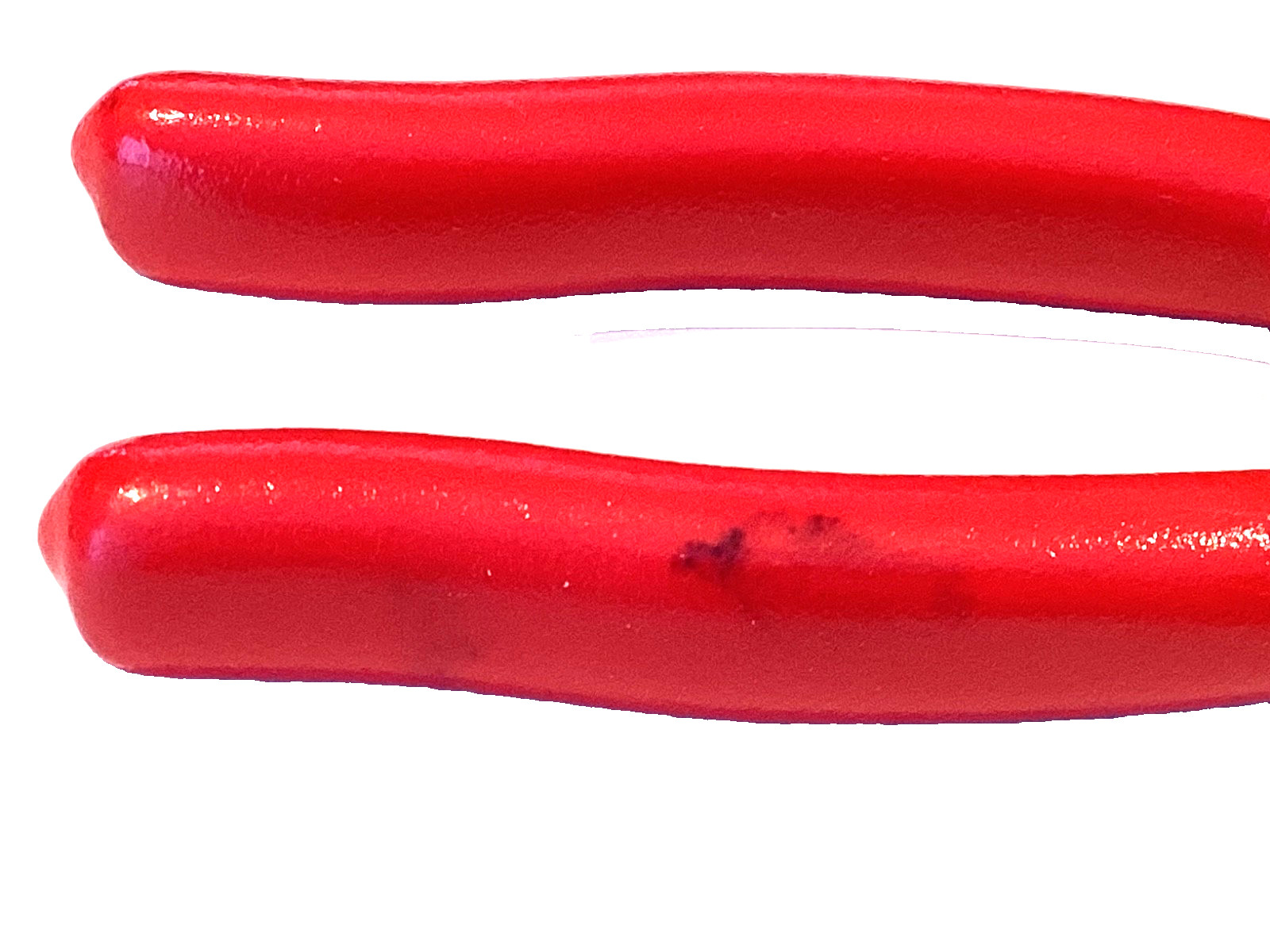 Snap on Tools USA NEW RED Soft Grip Vector Edge Diagonal Cutter Pliers 86ACF