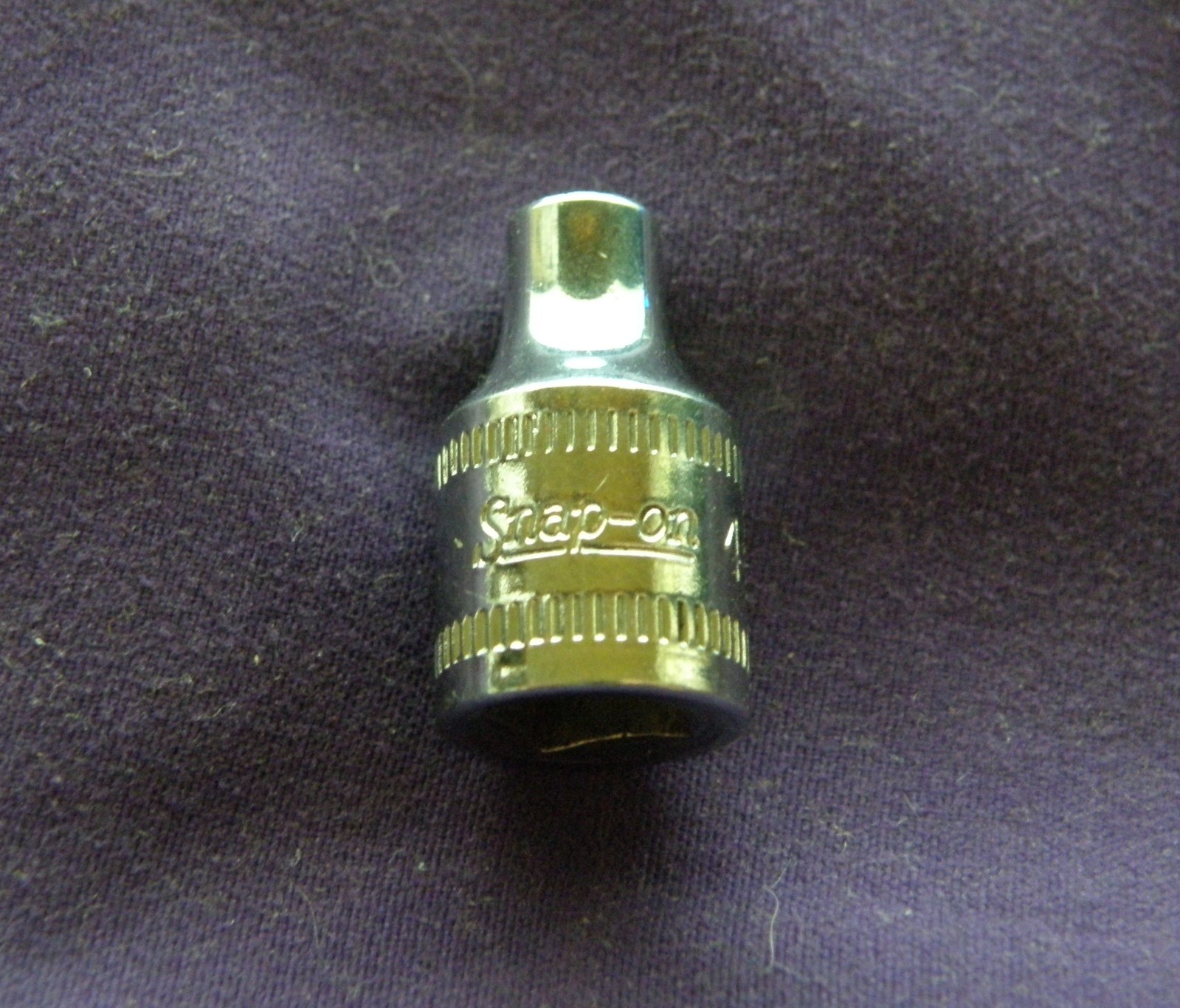 New Snap-On 1/4″ Drive, 6 Point, 4mm Shallow socket. TMM4, Made In USA. 1985