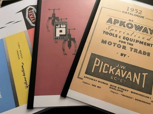 Sykes & JW Pickavant Colour Catalogues 50’s and 60’s x3 Copies