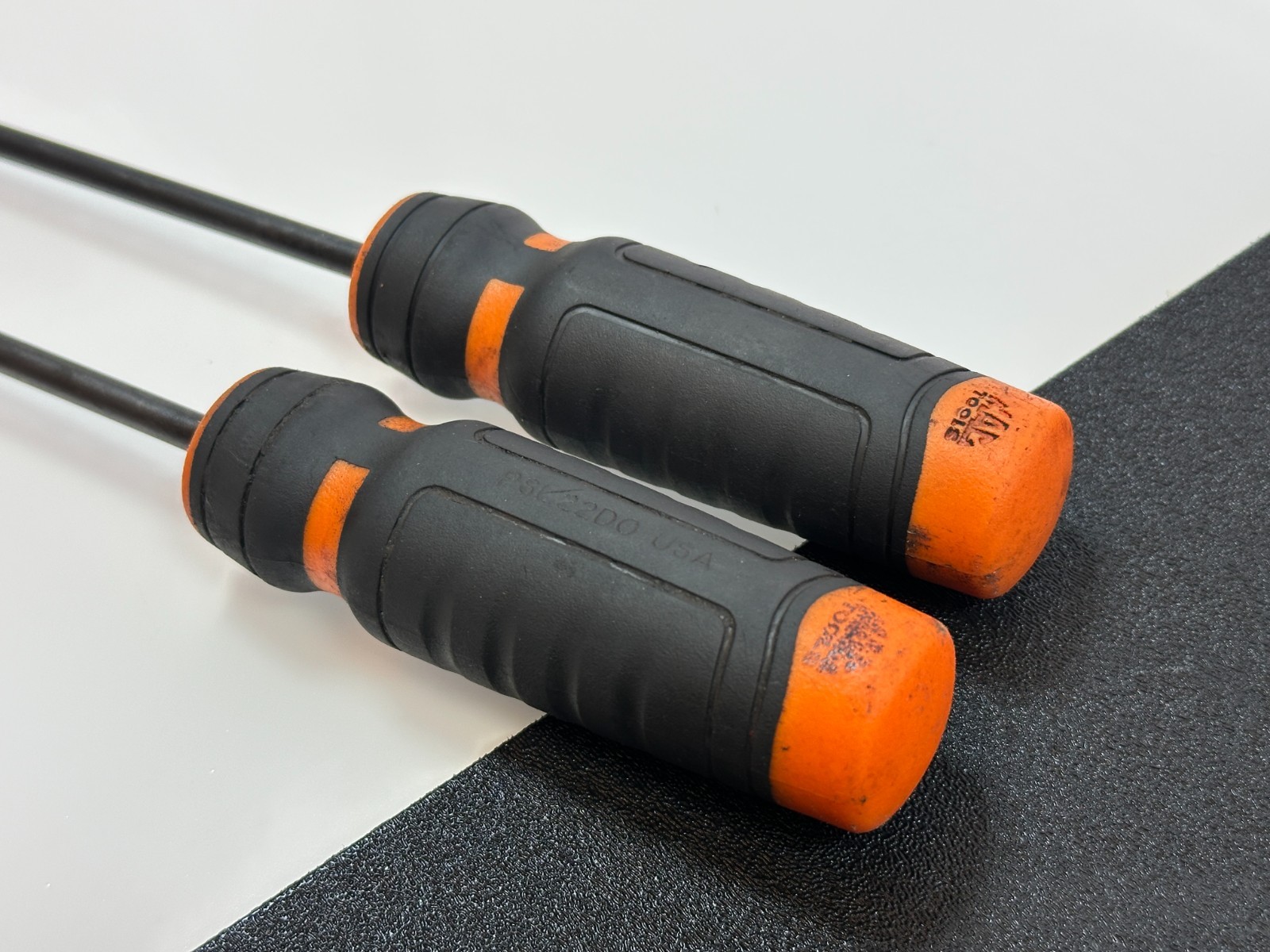 🇺🇸MAC Tools 2pc Long Pick ORANGE Set Pair, PSL22DO 90° & PSL23DO Compound-Bend