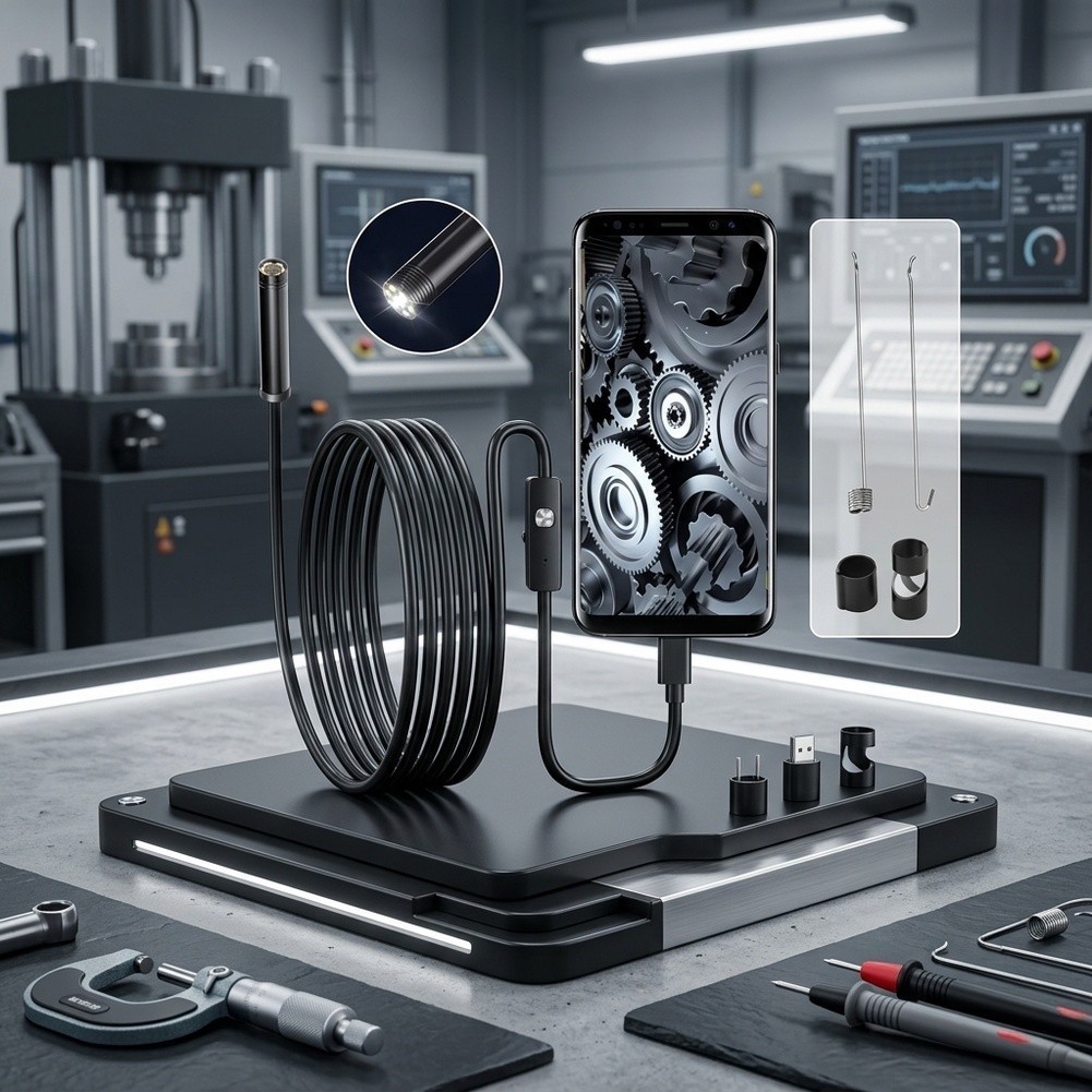 3 Function LED USB Probe Tool for Automotive Inspection and Diagnostics