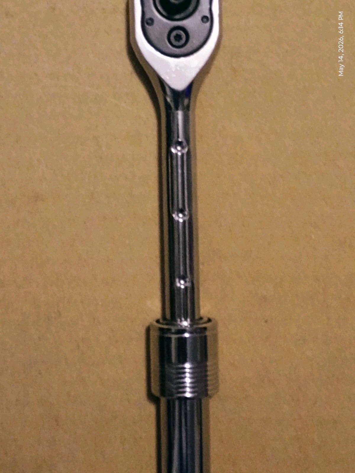 Expandable Telescopic 1/4″ Inch Drive Ratchet Quick Release Expanding Ratchet