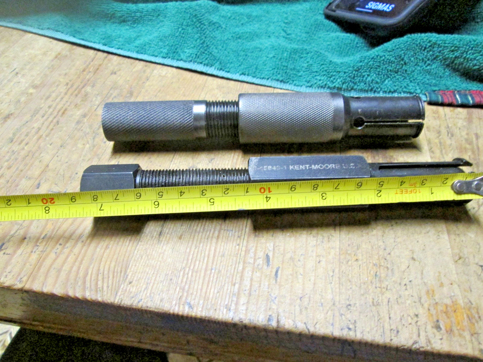 kent moore j 45849-1 + other input shaft support bearing remover tool