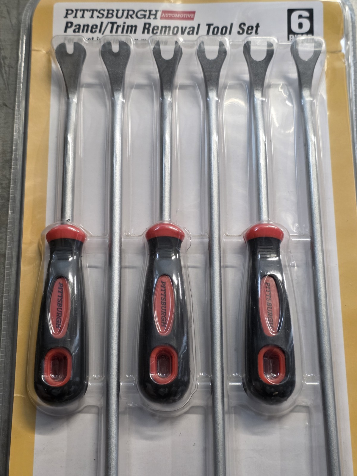 Pittsburgh 6pc Panel/Trim Removal Tool Set – #63639