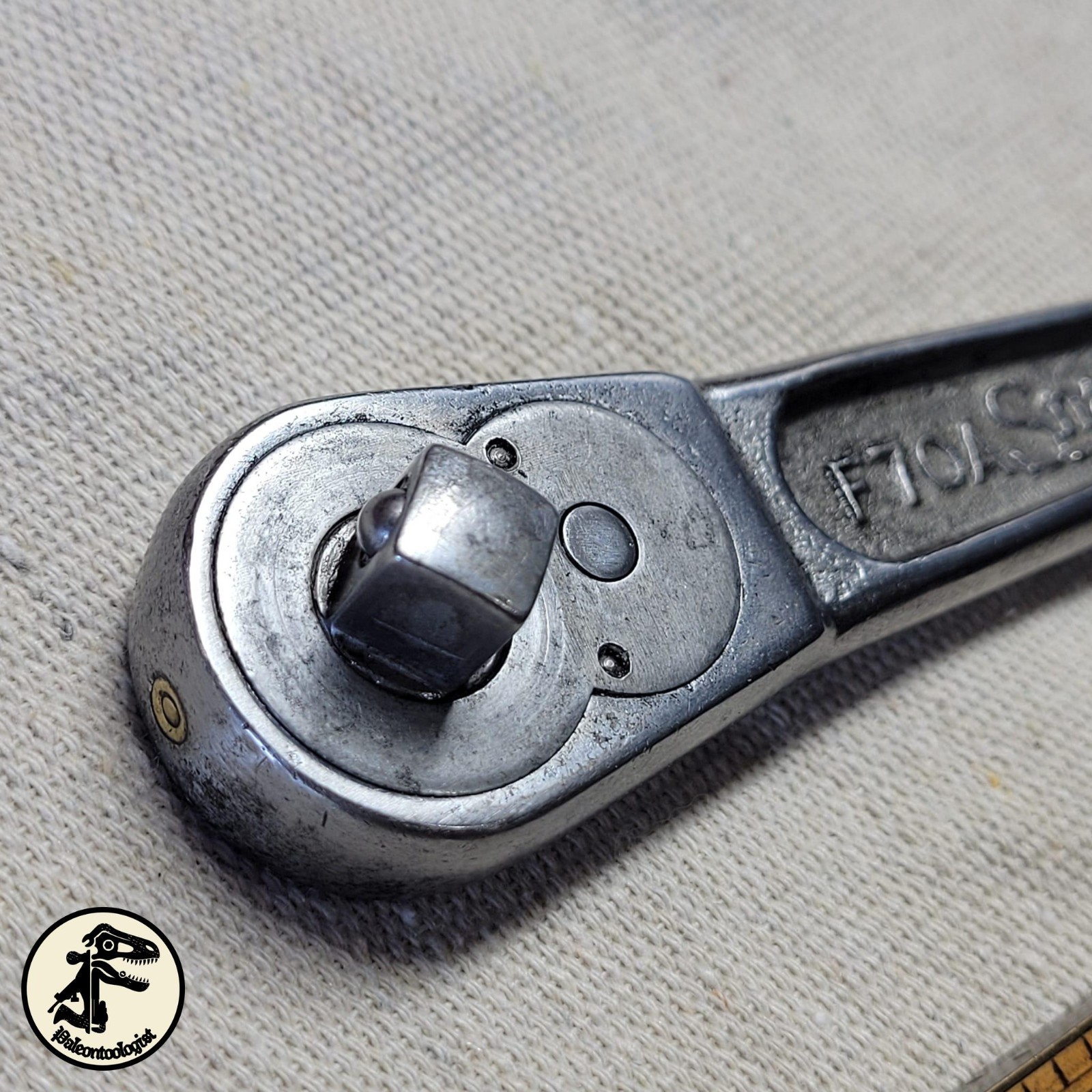 Snap On F70A 3/8” Ratchet With Needle Shift Lever – 1935 Vintage – VERY GOOD