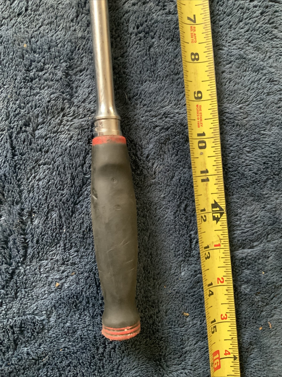 Snap 0n Fhl936a, 3/8” Drive Long Ratchet, Soft Grip….see Pics….used…