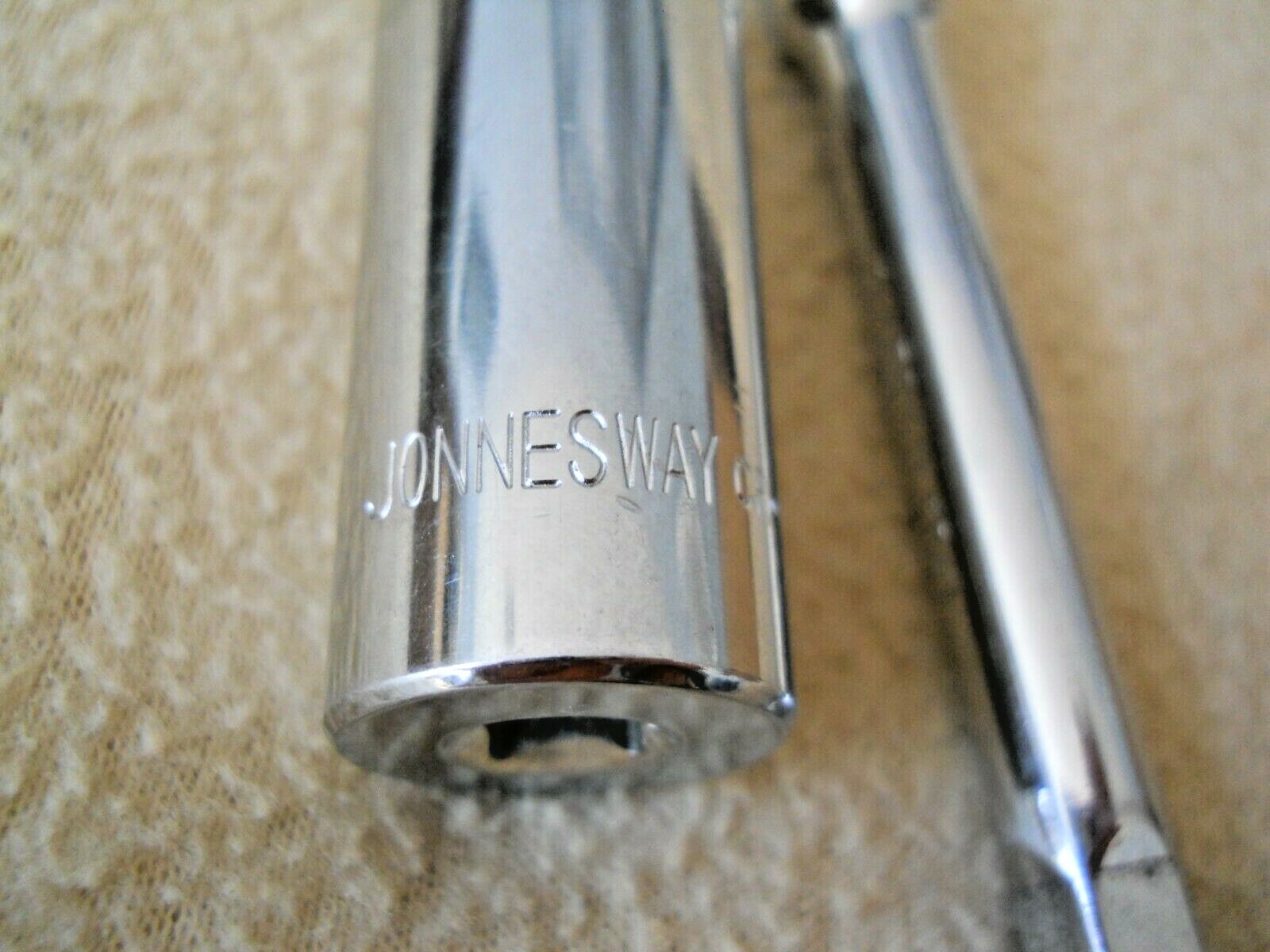 Vintage Jonnesway 1/4″ Drive 3″ Extension & 9/16″ Socket / NEW
