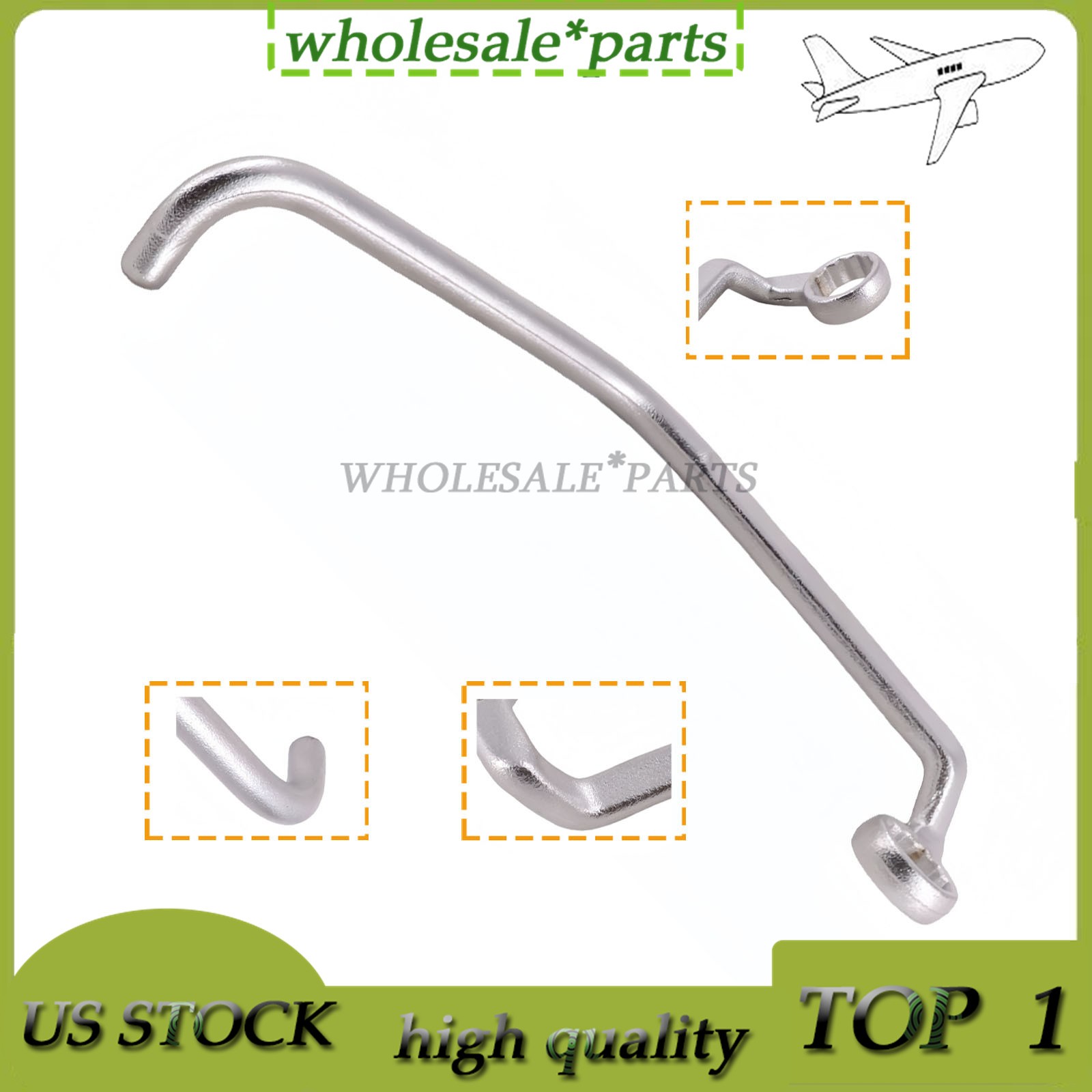 JDE80 Fits For John Deere Tractors Starter Motor Wrench 9/16″ Back Bolt Tool