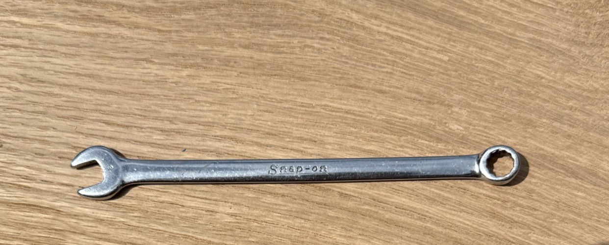 Snap On OEXM6 6mm 12Pt Combination Wrench USA 601 PAT 3273430, A+ CONDITION