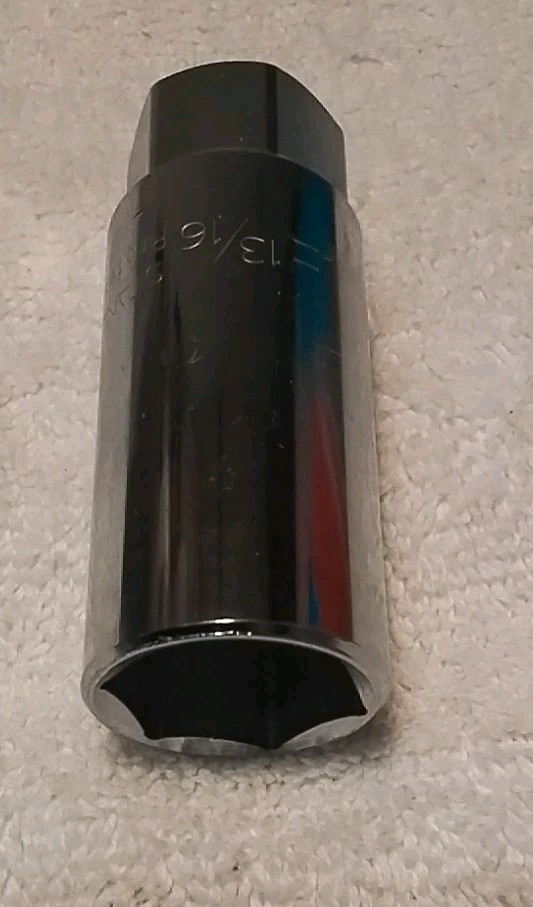86-381 STANLEY «PROFESSIONAL » 3/8″ DRIVE 13/16″ SPARK PLUG SOCKET USA 🇺🇸