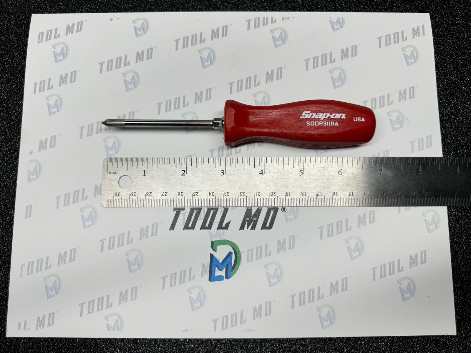 Snap-on Tools USA NEW RED #1 Phillips Hard Handle Screwdriver SDDP31IRA