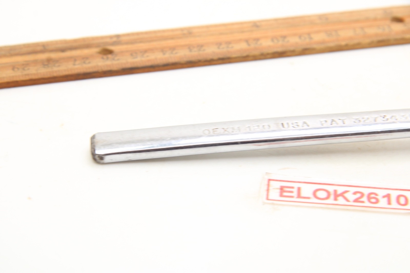 Snap-on OEXM120 12mm Metric Chrome Combination Wrench USA Modified