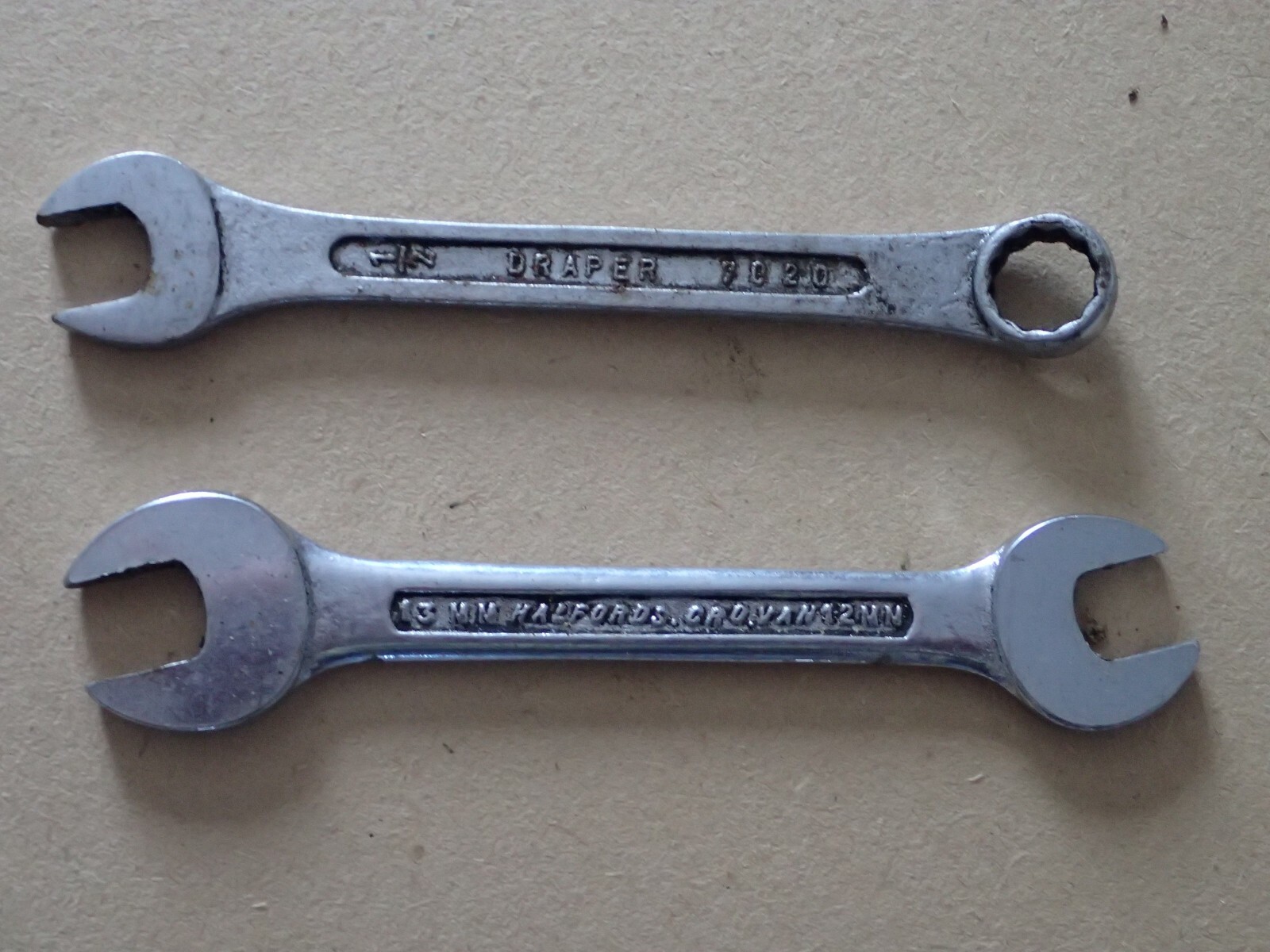 Draper drop forged spanners plus others (G391)