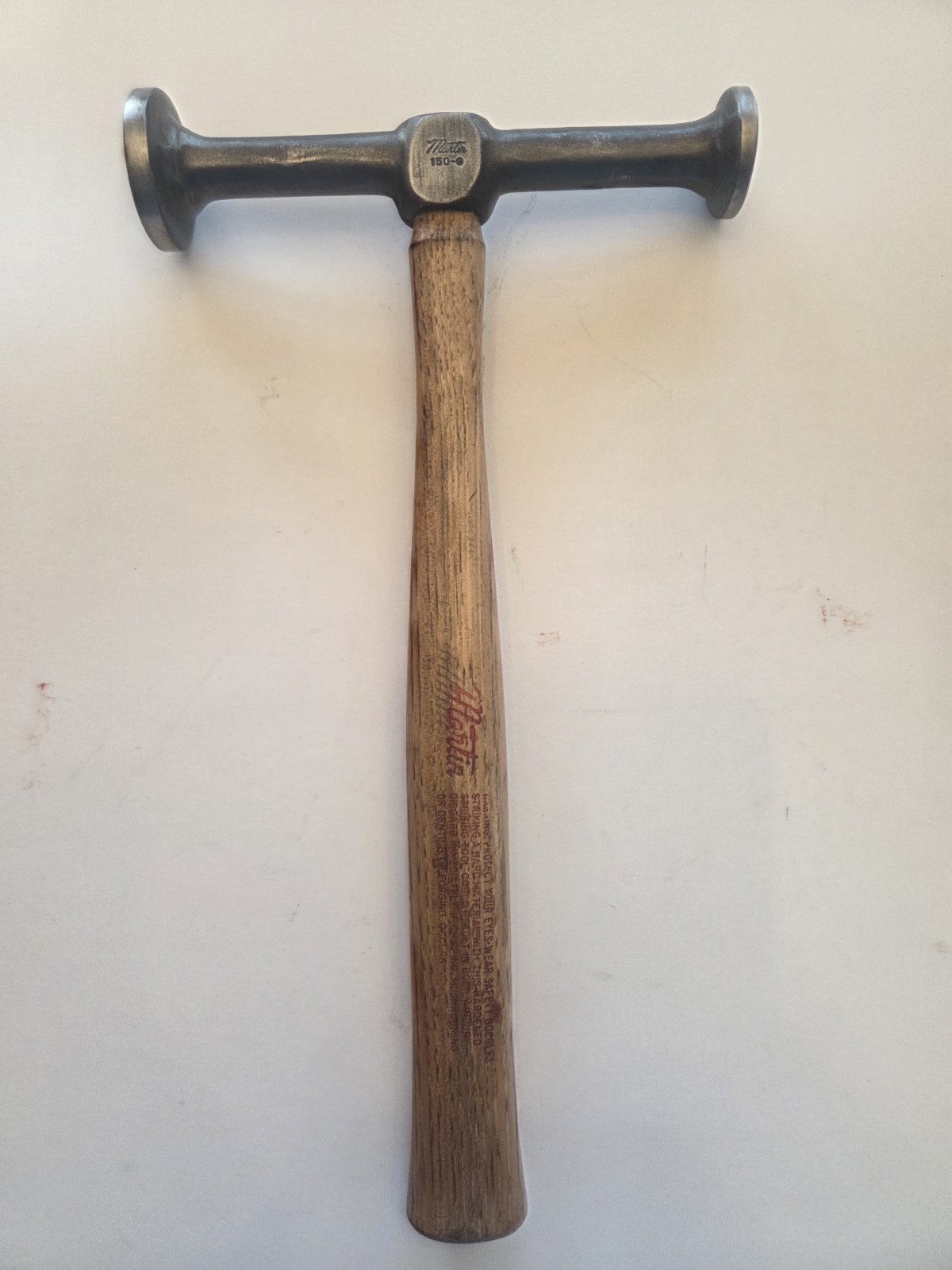 Vintage Martin Tools 150G Dual Sided Auto Body Finishing Hammer NICE