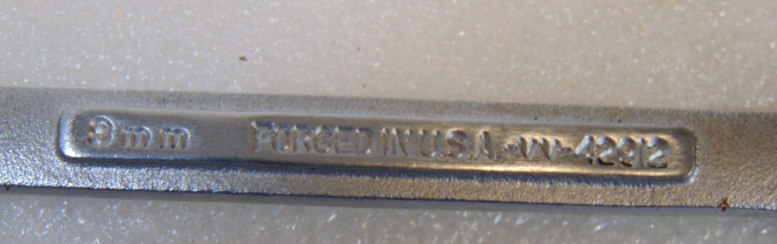 Vintage Craftsman Metric Combination Wrench Set 10 Pieces Made in USA 6 – 17mm