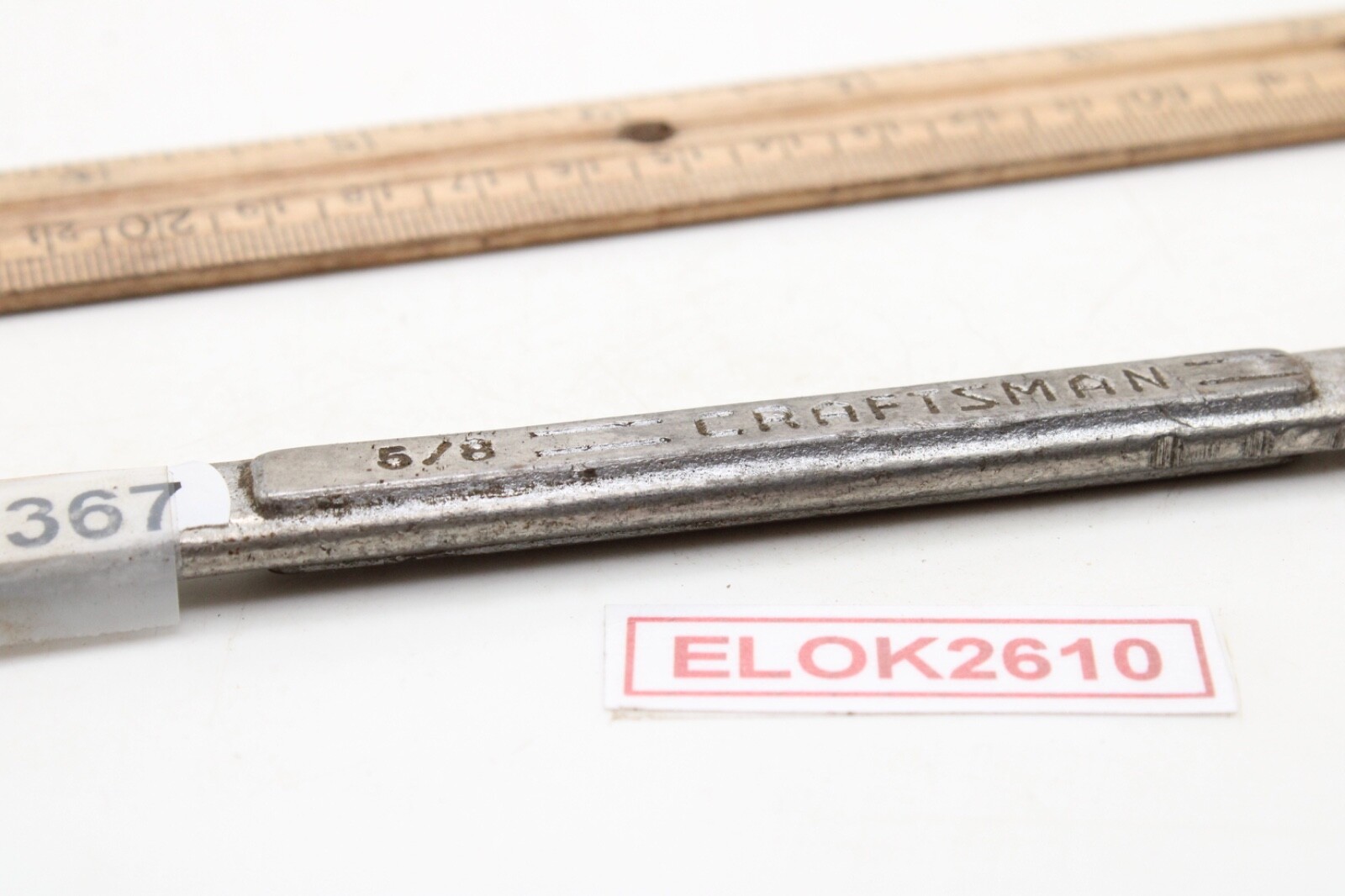Craftsman =V= Series 5/8″ 12 Point SAE Combination Wrench 7.75″ Long USA
