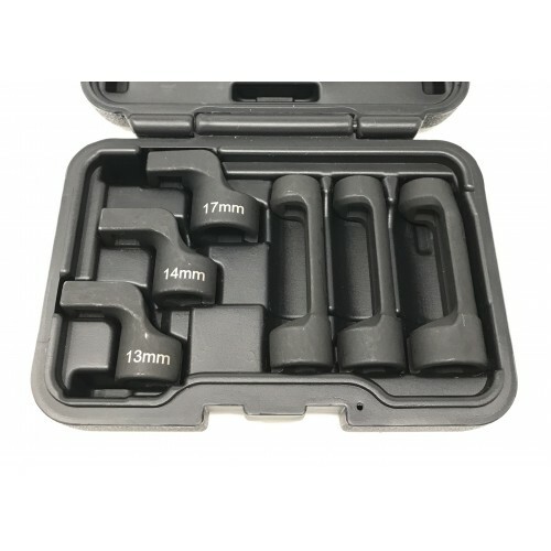 CTA 6pc EGT Sensor Socket Set, Straight & Offset 13mm, 14mm, 17mm #5083