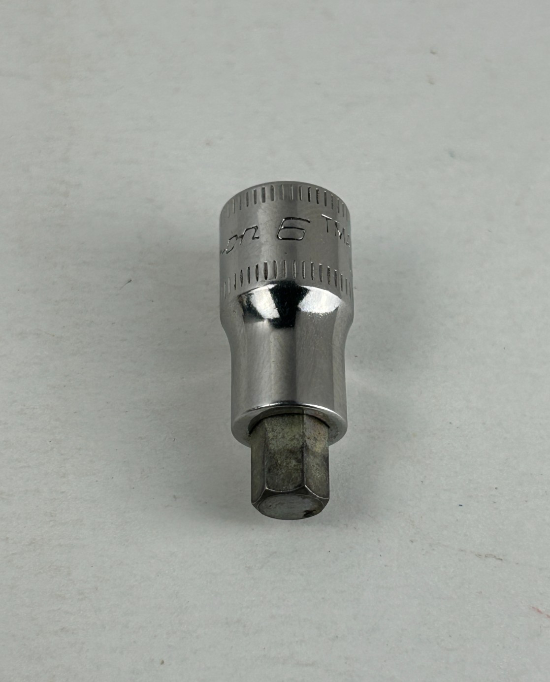 Snap-On Tools 1/4″ Drive 6mm Short Stubby Hex Bit Socket Driver TMAMXS6E USA