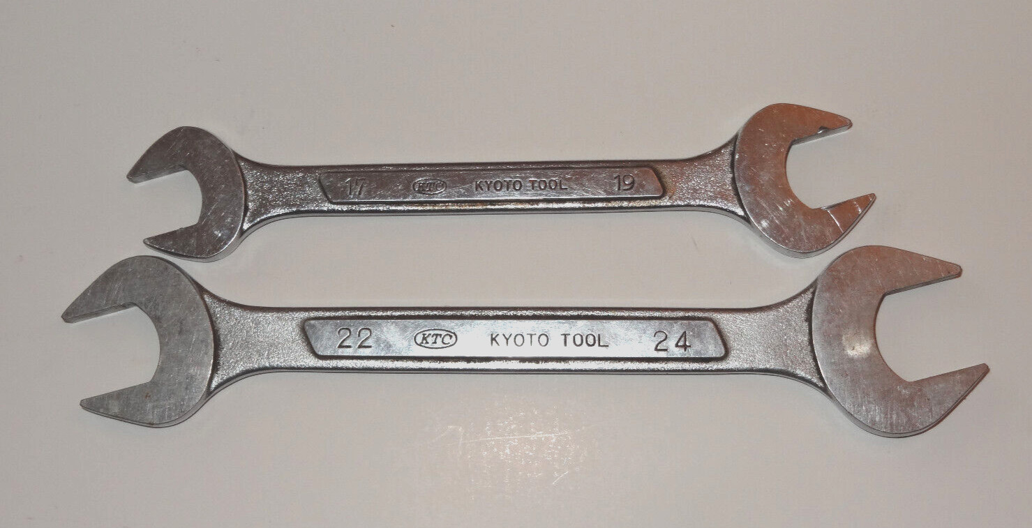 Lot of 2 KTC Kyoto Tool Wrenches – L24 (88) & L79 (93)
