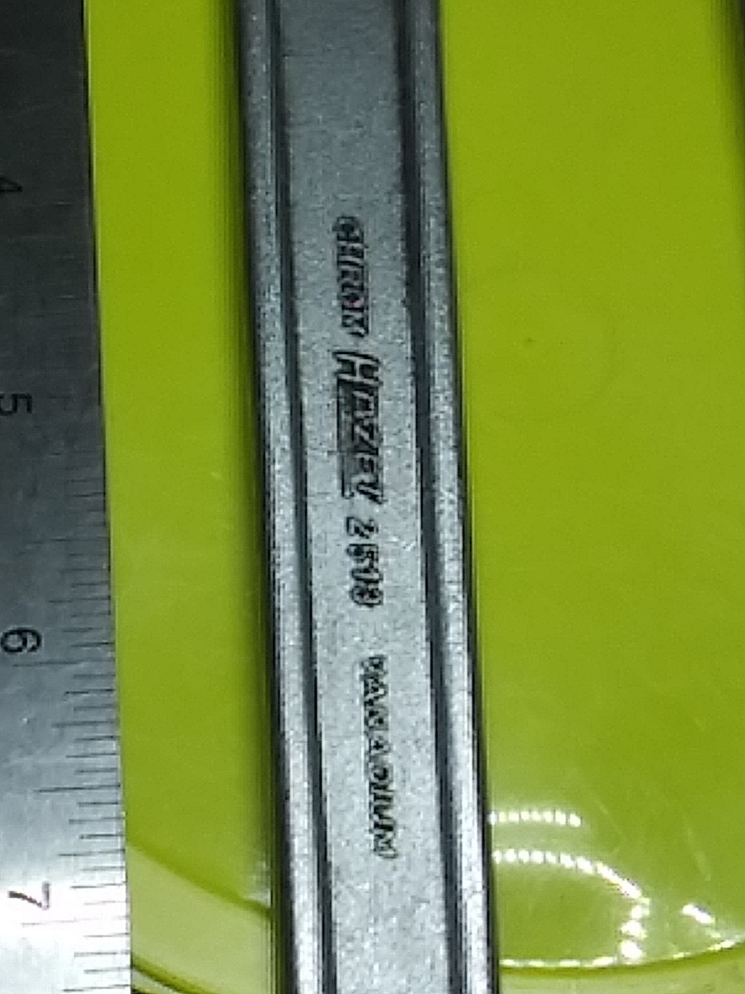 Hazet German slim open End wrench Heated&Slite bent Pr For fitment 24&27mm Used