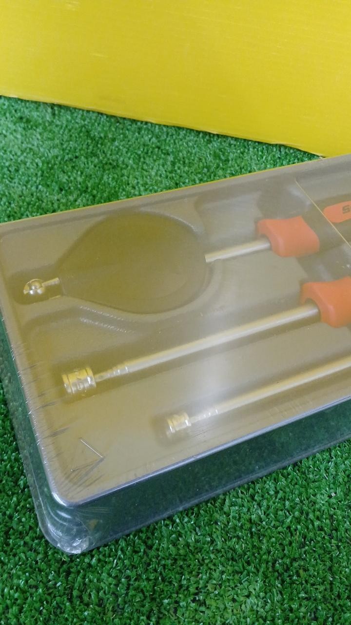 Used Snap-on PTM30DT DARK TITANIUM 3pc Magnetic Extendable Pick-up Tool Set