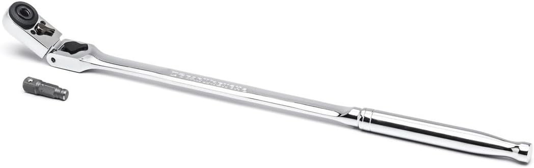 1/4″ Drive 72 Tooth Quick Release Locking Flex Slim Head Ratchet, 12″ – 81030