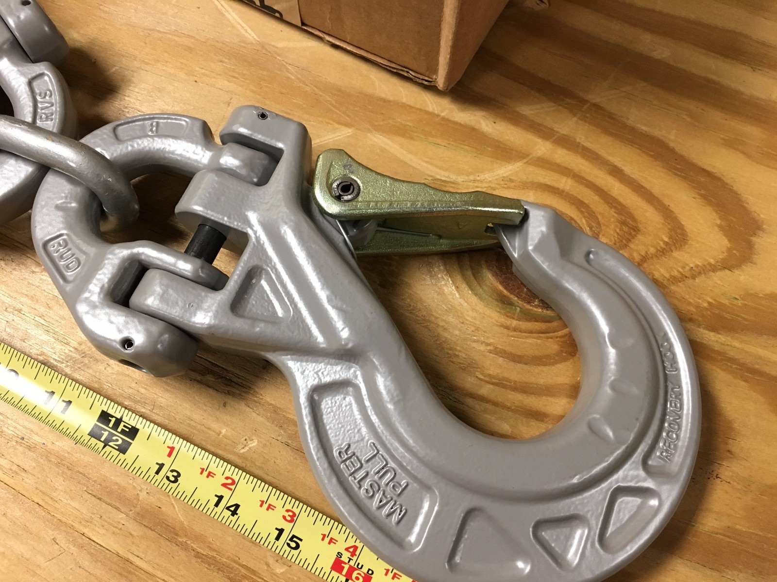 MASTER PULL G110 Cobra Double Combi Sling Recovery Tow Hook Pair 82,000 lbs NEW