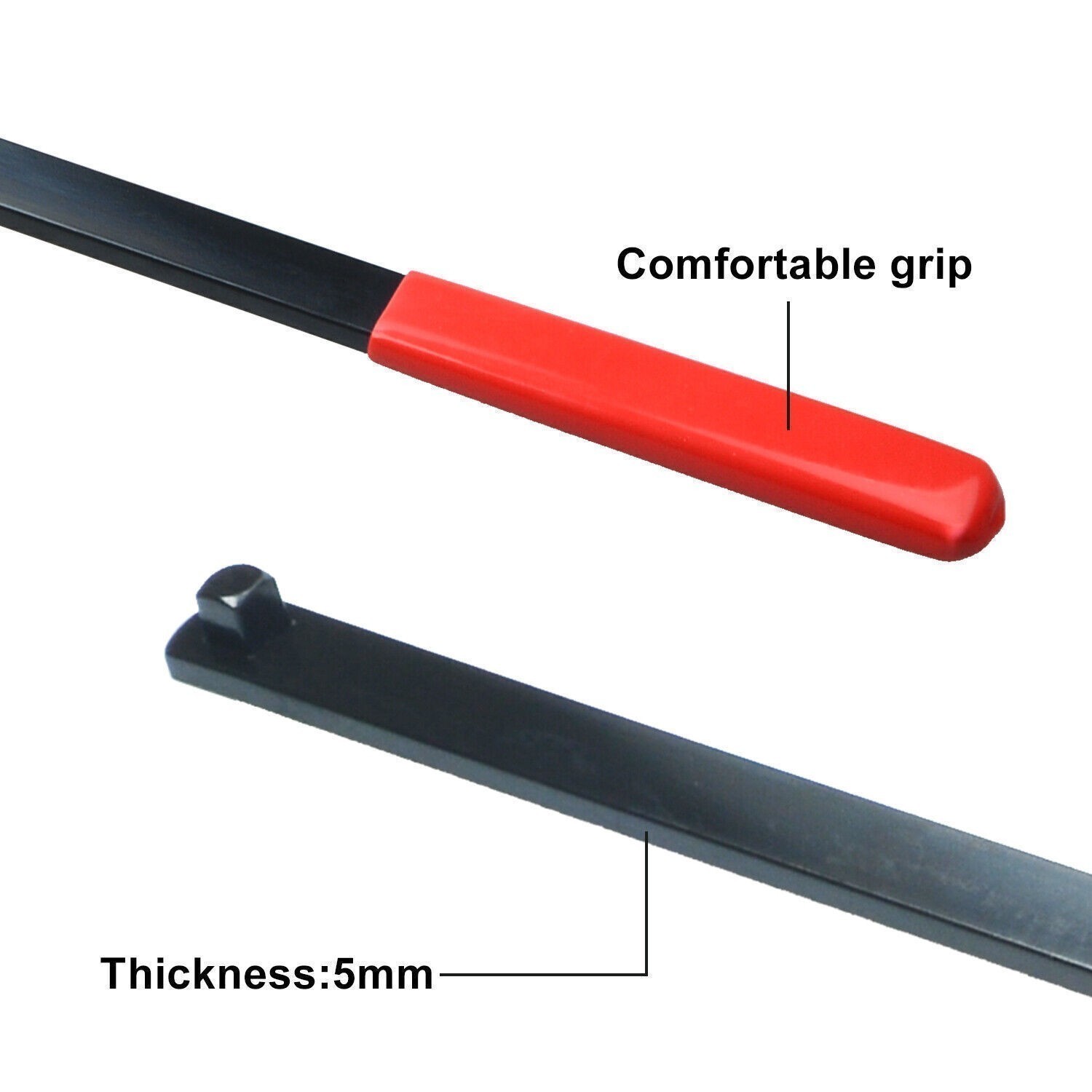 [8Pcs] 3/8″ Pulley Wrench Installation Removal Serpentine Belt Tool Kit