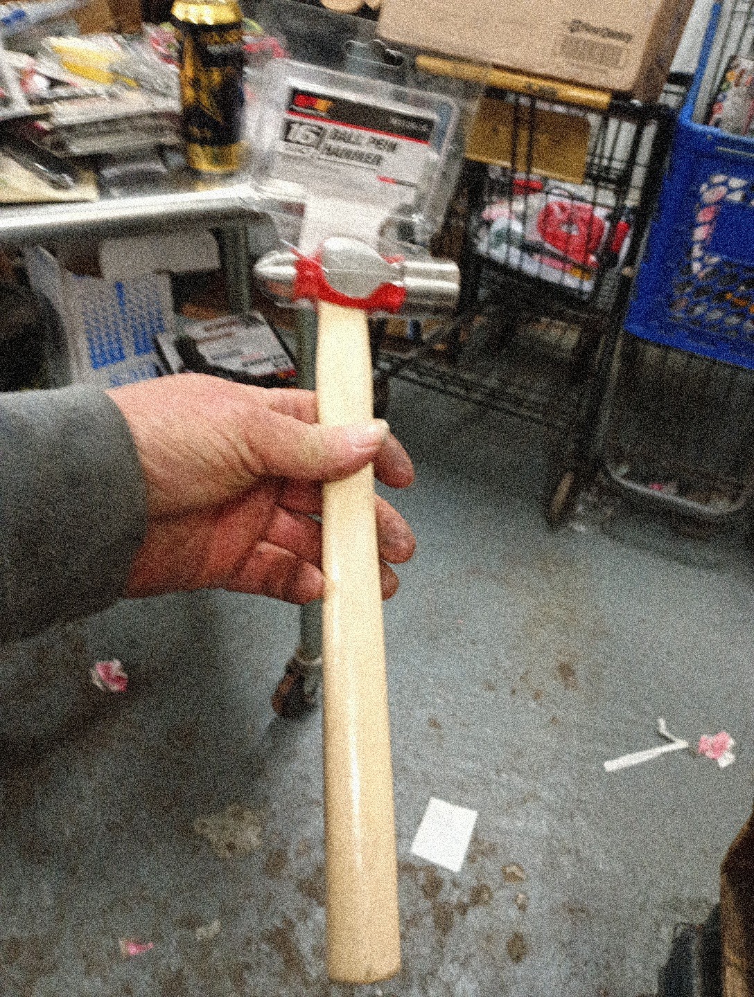 Performancetool W1134-16 16Oz Ball Pein Hammer, 9178
