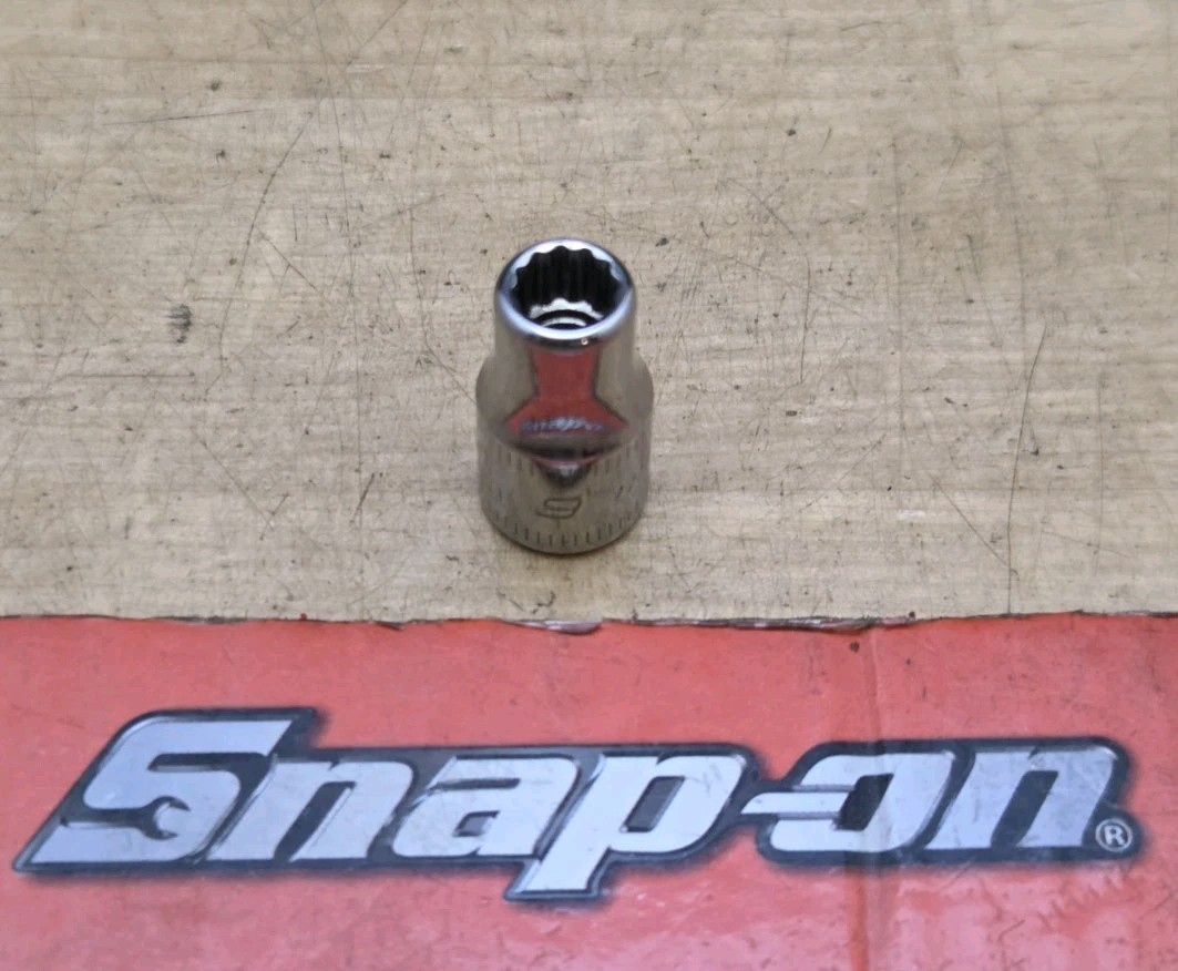 New Snap On TMMD6 – 1/4″ Drive 6mm Shallow 12Pt Chrome Socket Ships Free