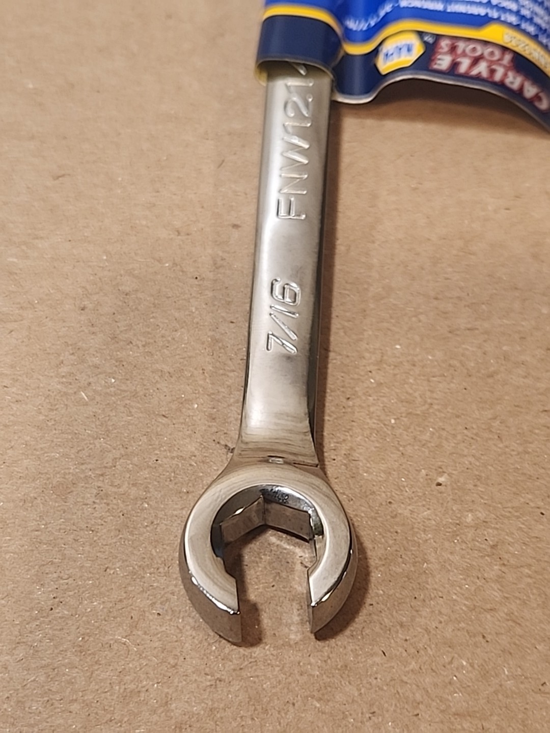 NAPA Carlyle SAE Flare Nut Wrench – 3/8 In X 7/16 In FNW1214 🔥 FREE SHIPPING