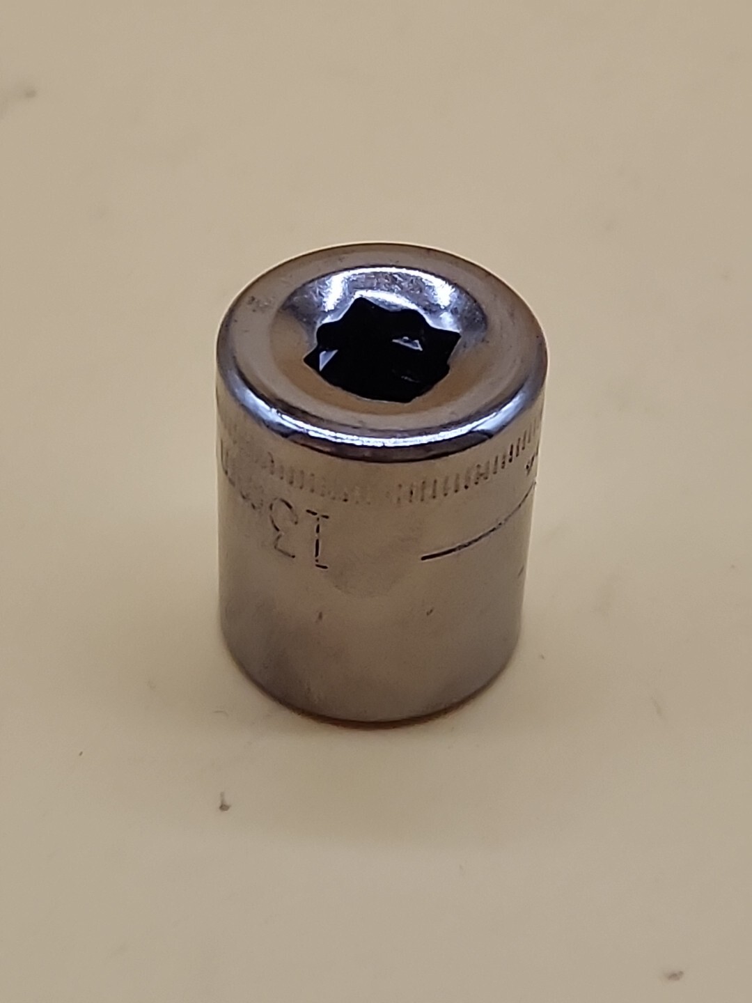 Craftsman Tools 13mm 6 Point 1/4″ Drive Shallow Socket G2 43514 USA