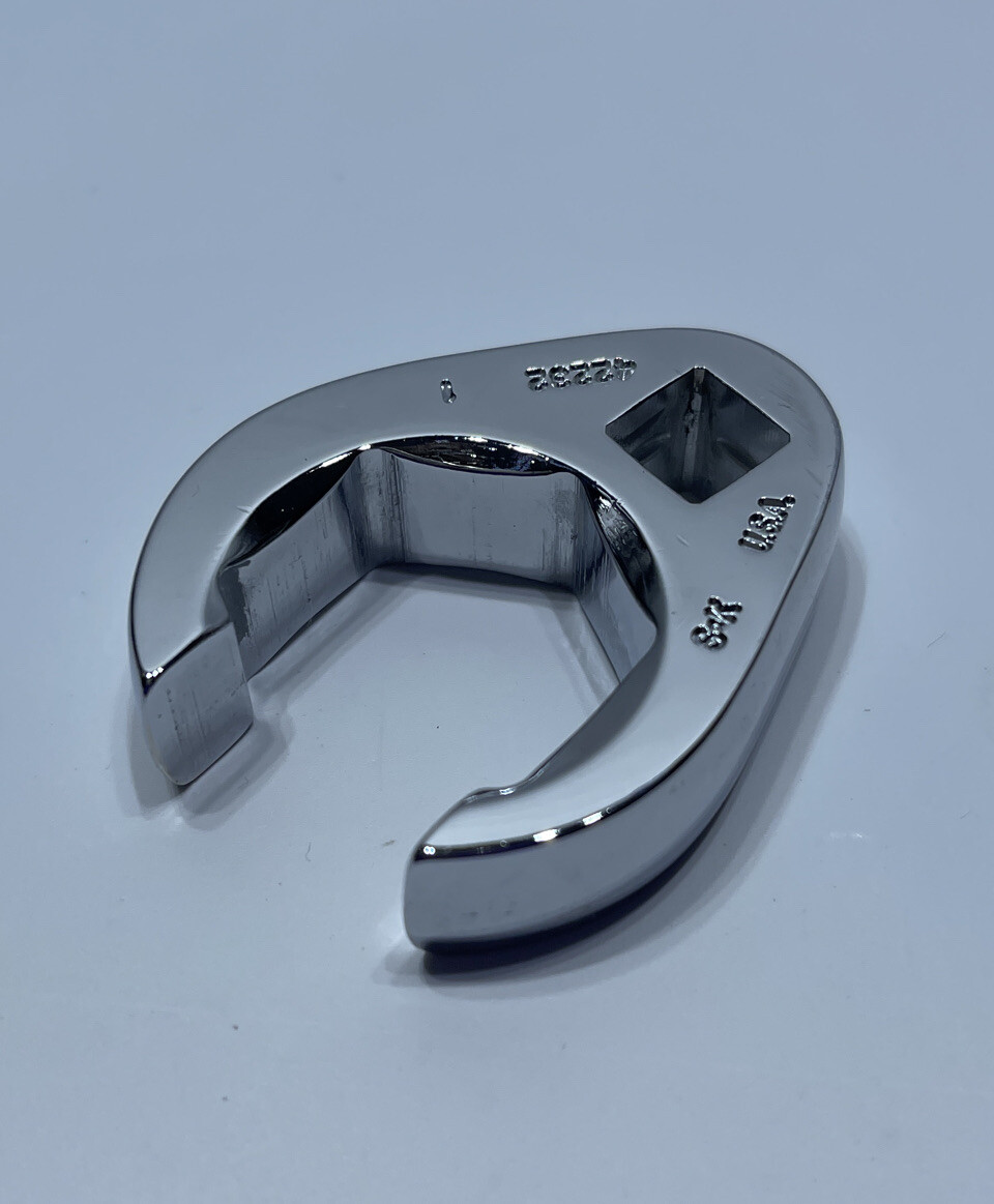 SK Hand Tools 1in. Flare Nut Crowfoot Wrench 3/8in. Drive 42232 USA