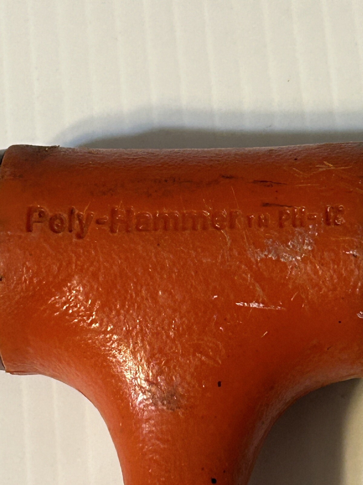 POLY-HAMMER PH-12 POLYURETHANE PRODUCTS CORP. Dead Blow Hammer 12oz Dual Face.