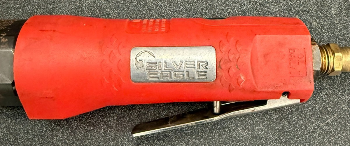 MATCO SILVER EAGLE SE610 AIR PNEUMATIC RATCHET TOOL 3/8″ DRIVE Tested Working
