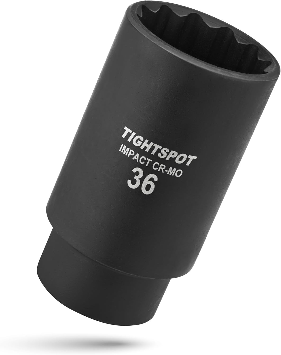 1/2 Inch Drive – 36 mm Deep Impact Socket, Heat-Treated CRMO Steel, Metric