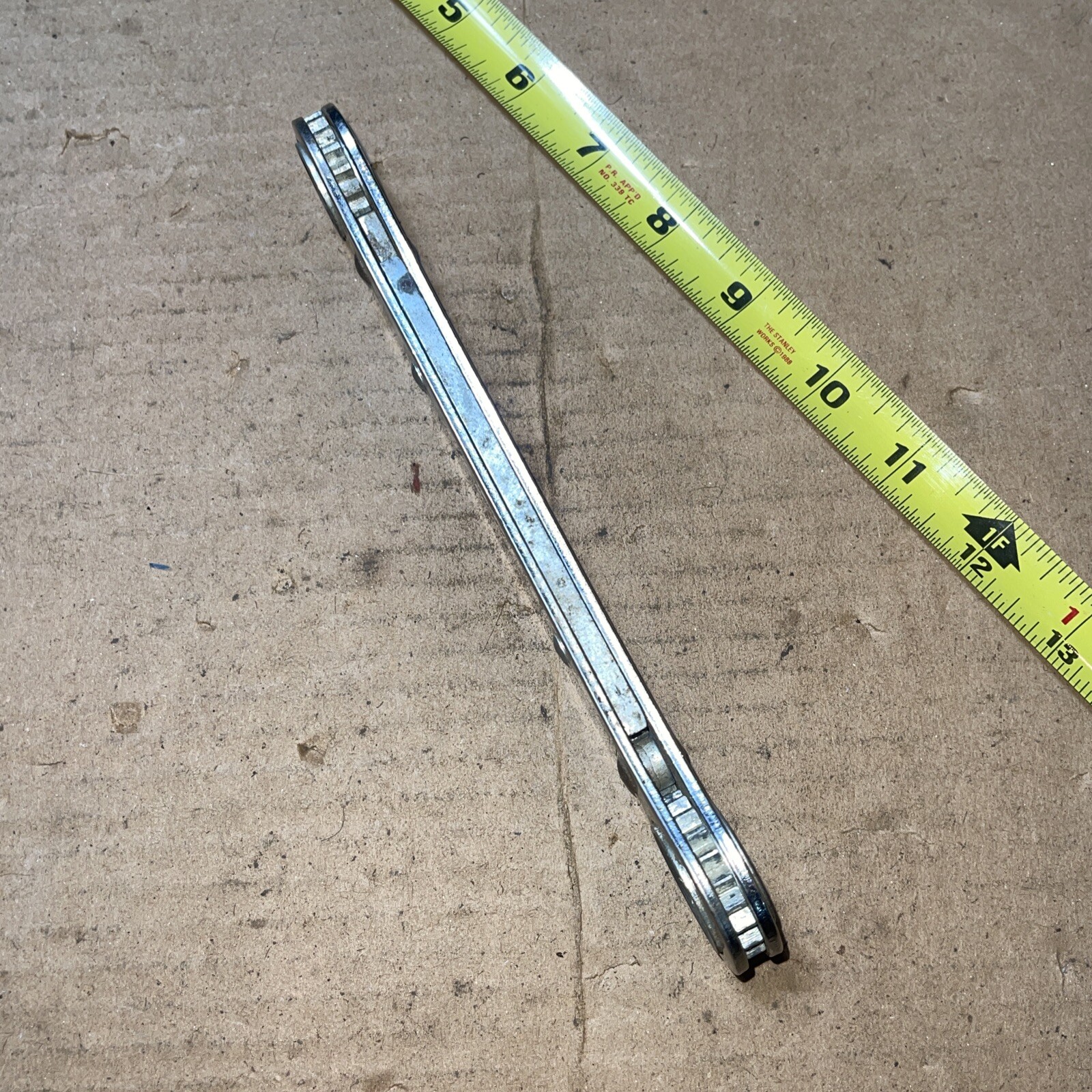 VINTAGE WILLIAMS USA RB-2024 3/4 In X 5/8 In Ratcheting Box End Wrench 12 Point