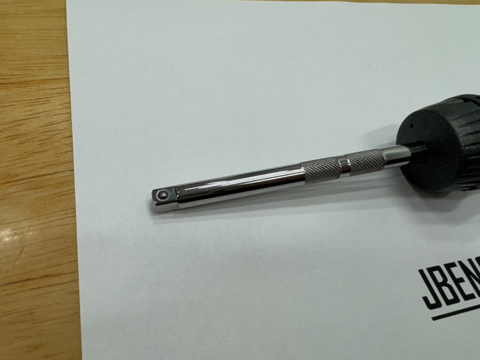 Snap-on Tools NEW DARK TITANIUM 1/4″ Drive Hard Grip 4″ Ratcheting Driver TMR4DT