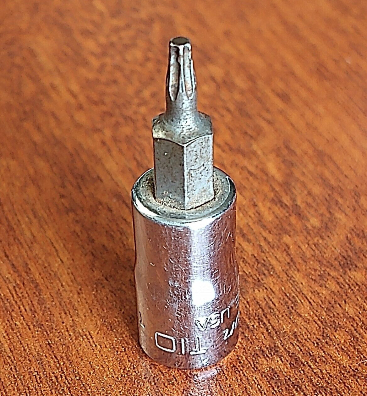 SNAP ON TTX10E, 1/4″ DRIVE, T10, TORX BIT.