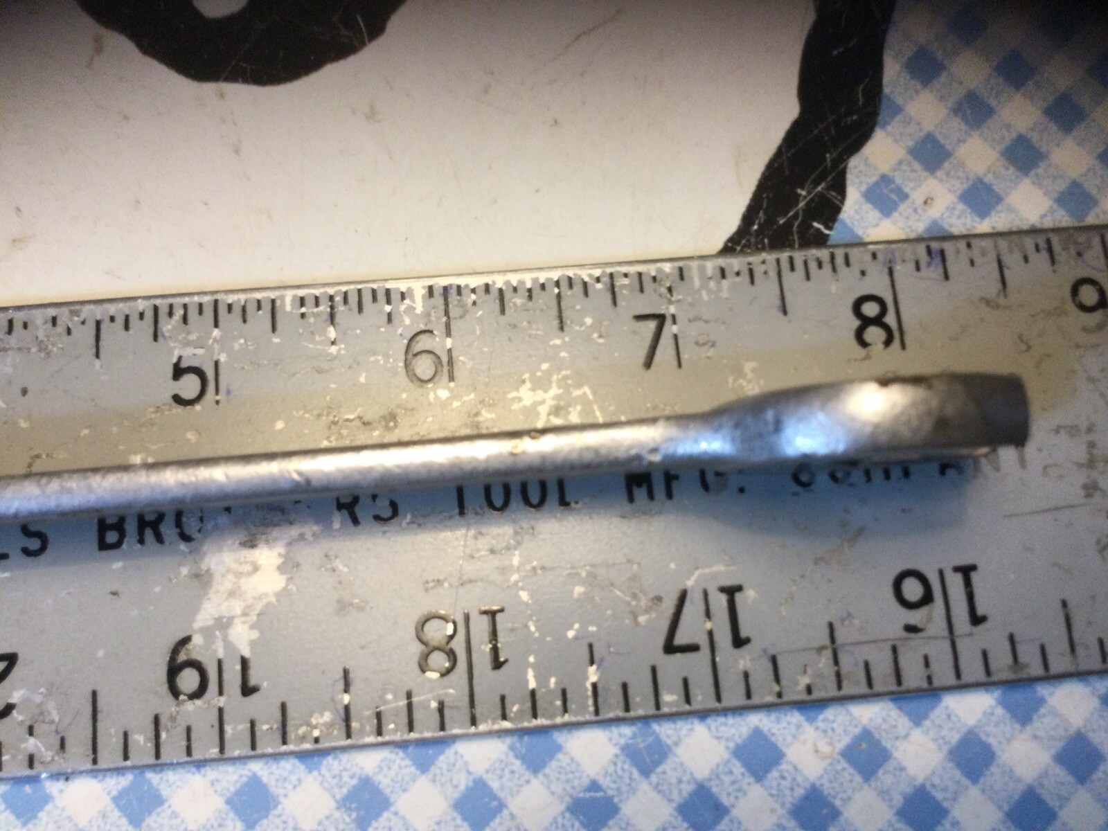 Rare Vanadium Tool Co. Combination Wrench 9/16″ SAE CL-9 6 Point Stamped LC-9