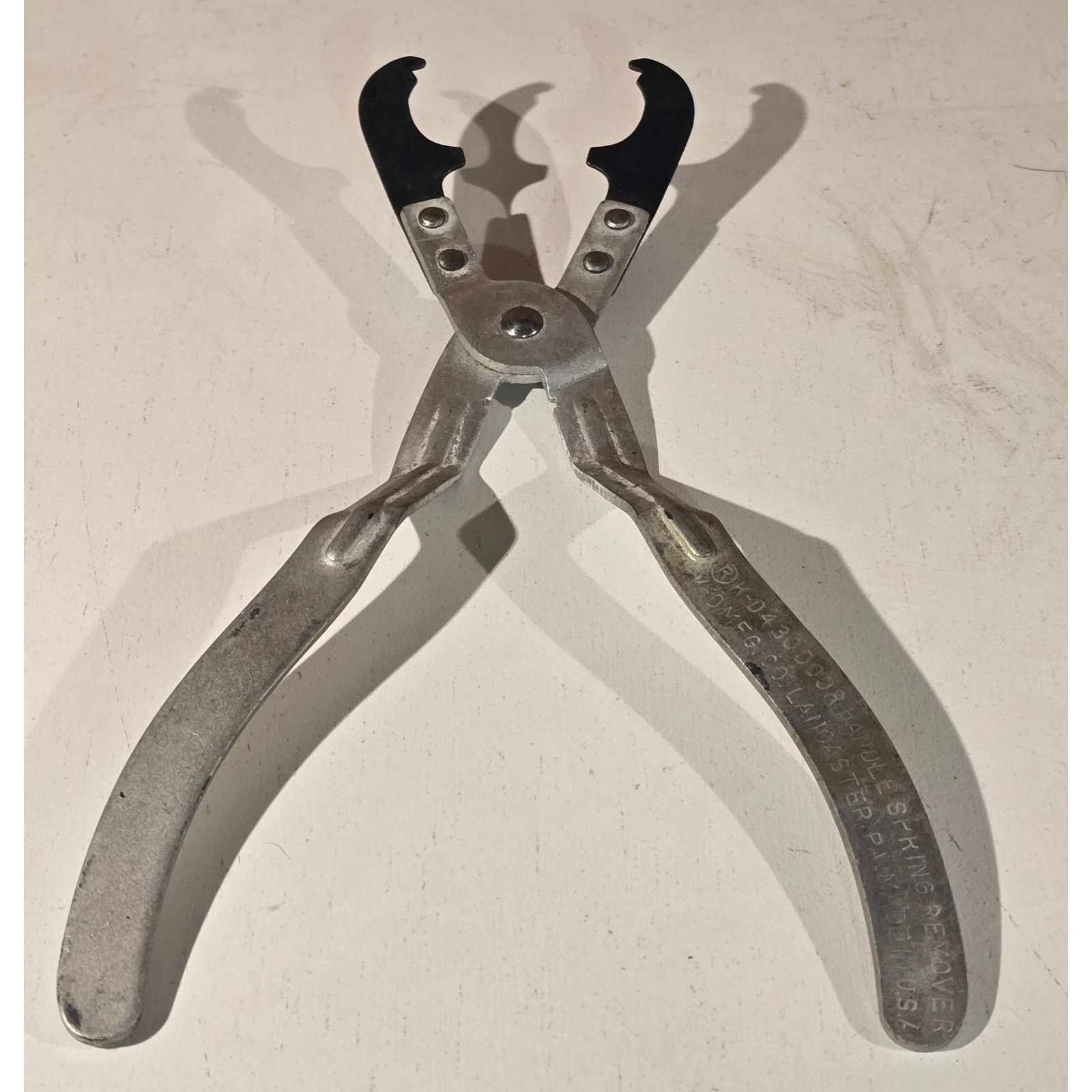 K-D 430 Door Handle Spring Remover Pliers K-D Mfg Lancaster PA USA Vintage