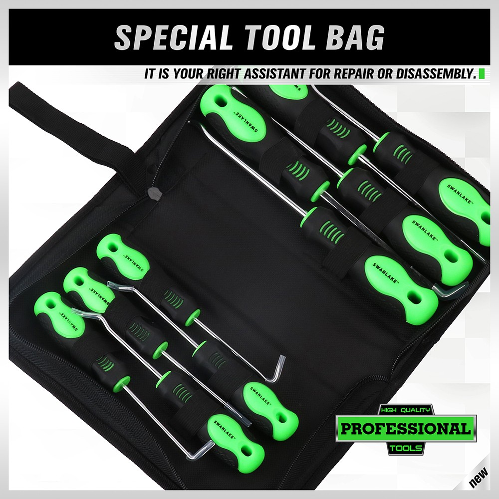 10pc Pick and Hook Set Car Auto Oil Seal/O-Ring Seal Gasket Pick Puller Remover