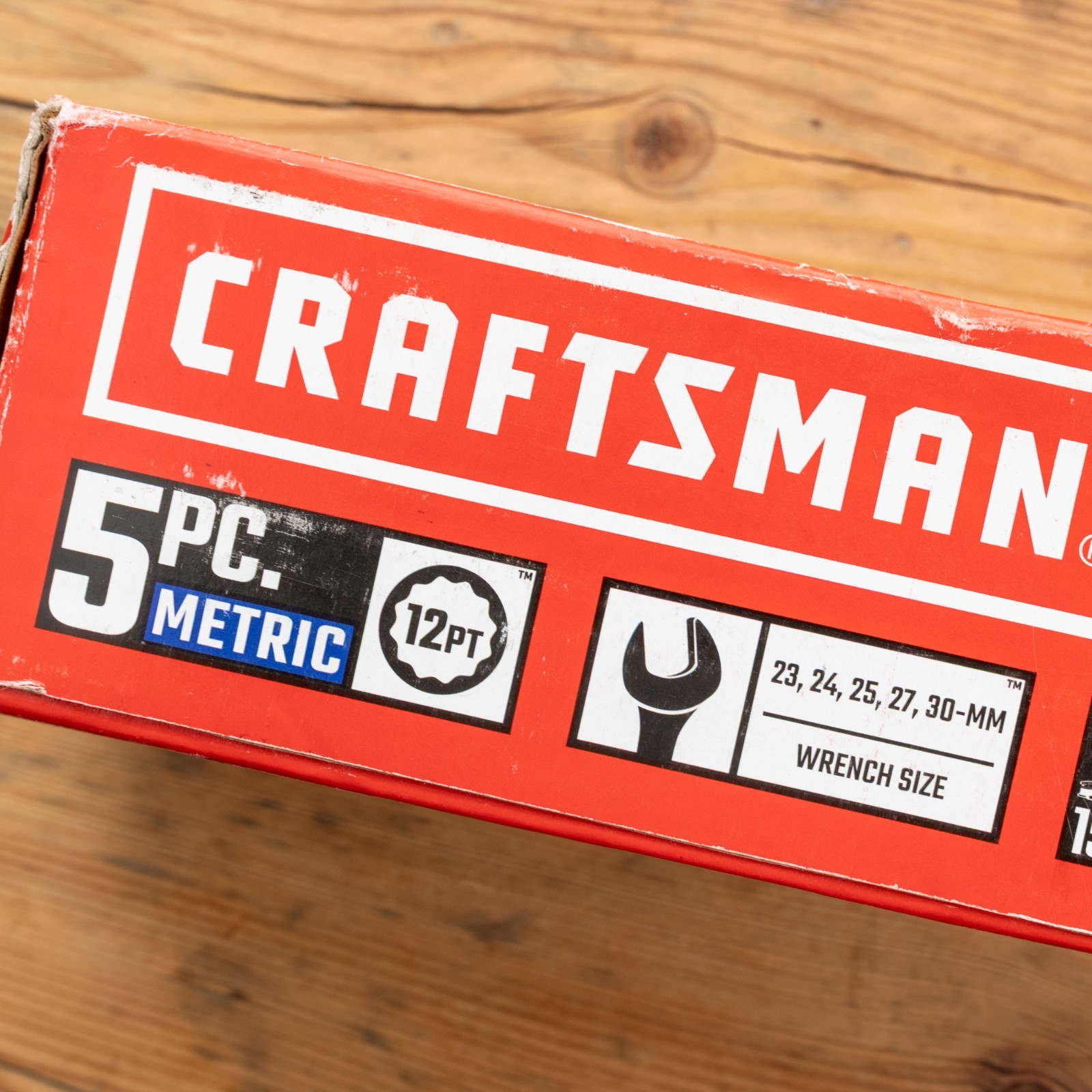 Craftsman Jumbo Raised Panel Spanner Set 23mm, 24mm, 25mm, 27mm, 30mm CMMT12055