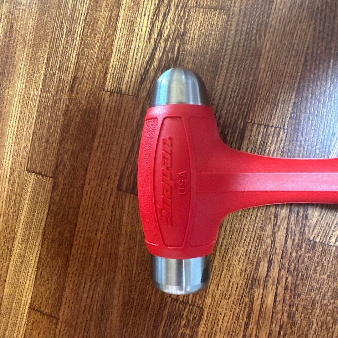 Snap-on HBBD24 24oz 680g Hammer Red HANDLE Dead Blow Ball Peen [Unused]
