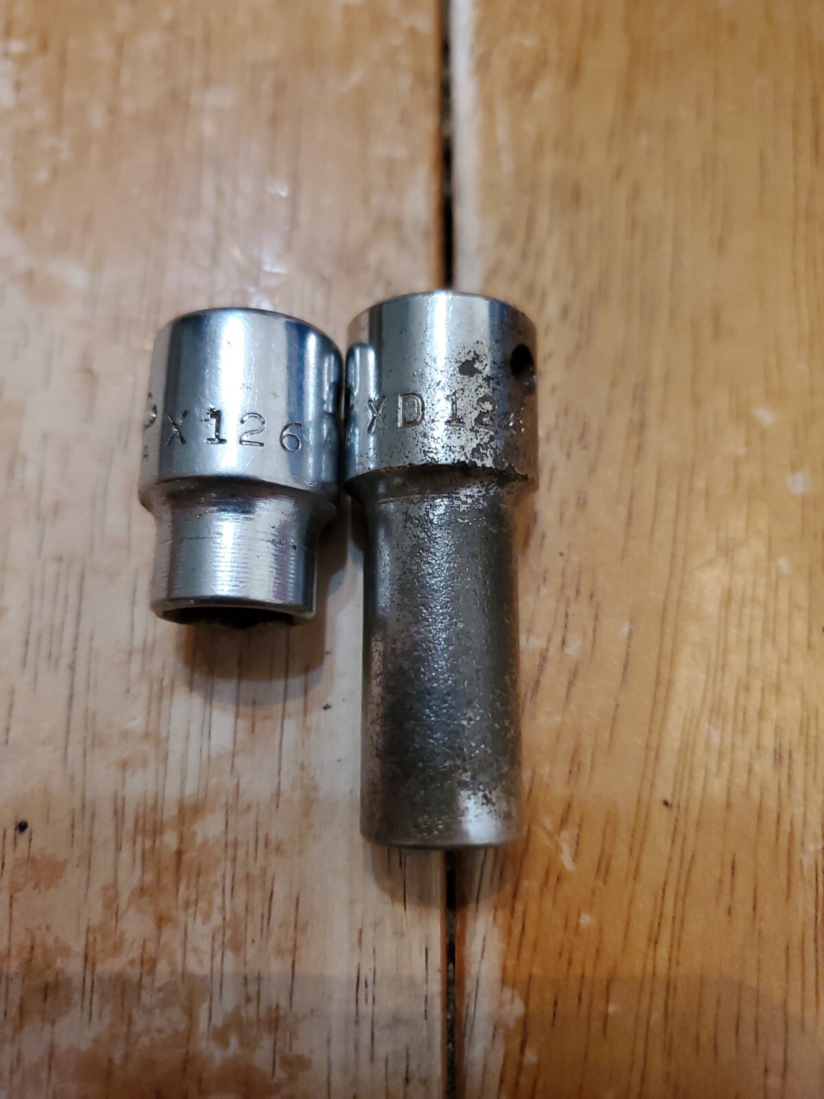 Mac Tools 3/8 Drive 3/8 6PT Shallow Deep Sockets Lot Of 2