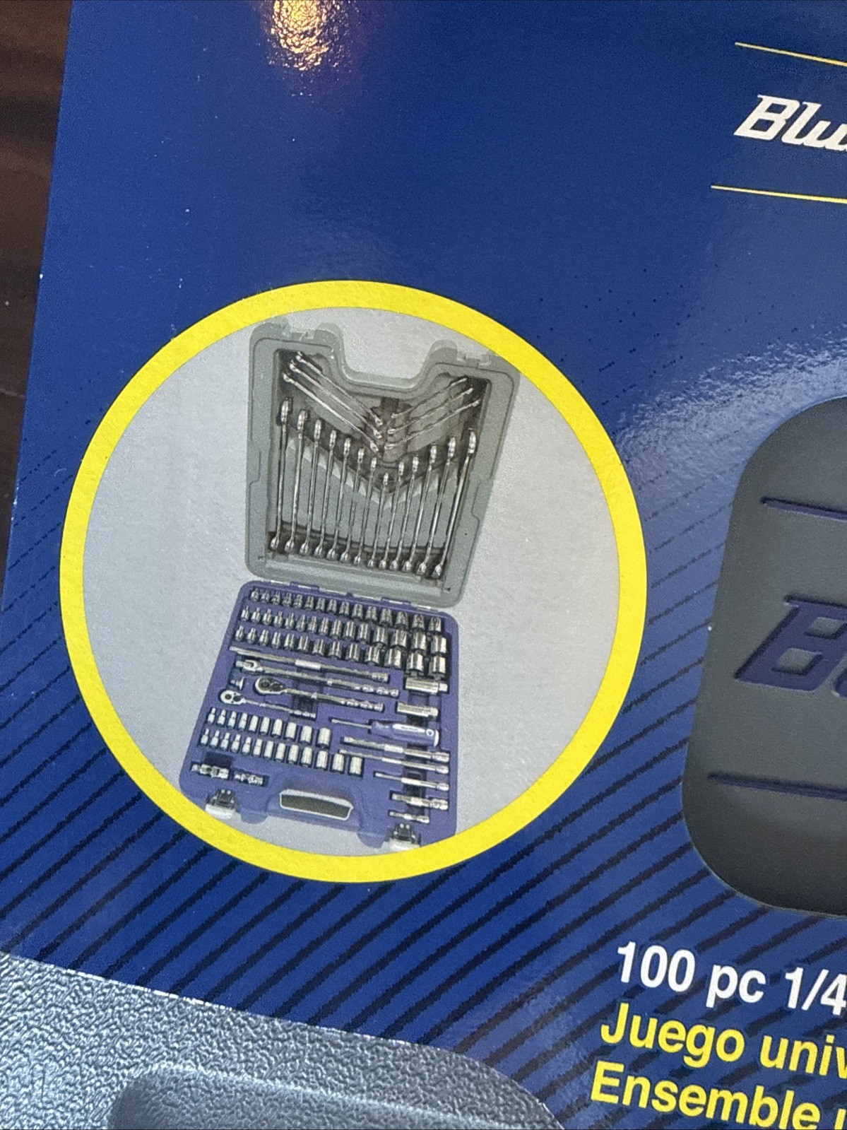 Blue Point Tools BLPGSSC100b 1/4-3/8 Drive 100pc General Service Set New