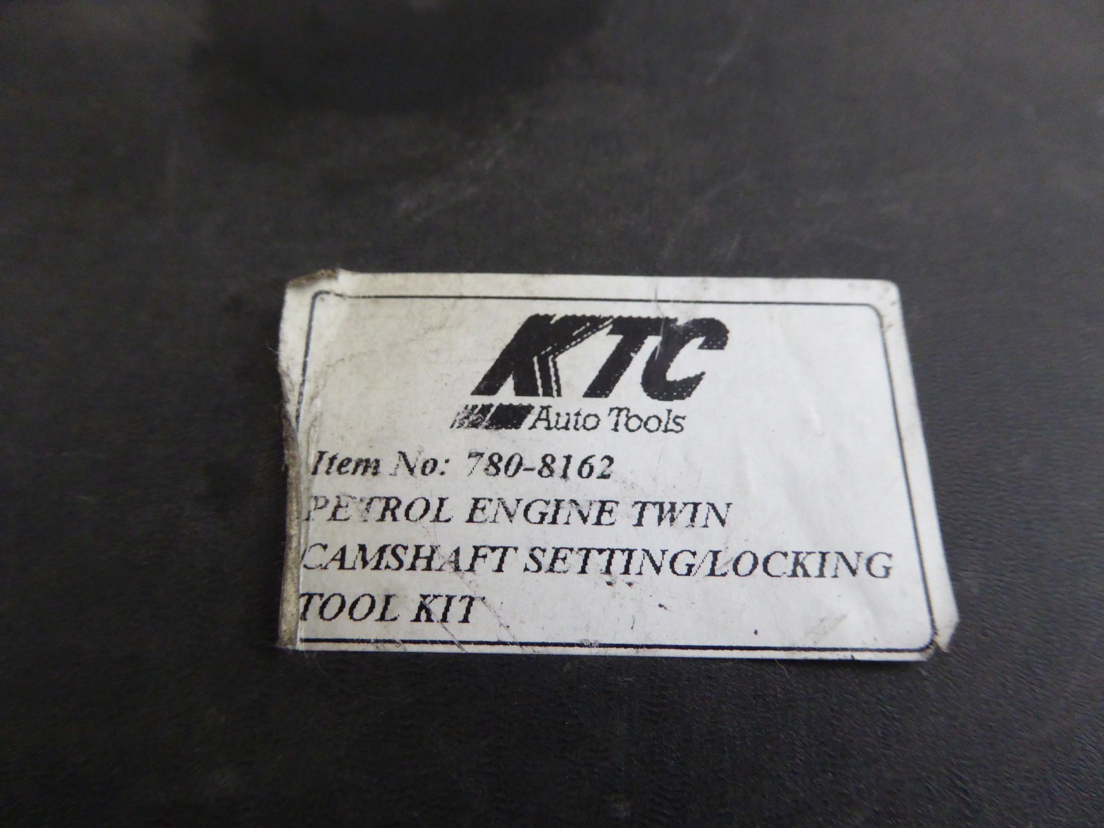 KTC Petrol Engine Twin Camshaft Settling/Locking Tool Kit 780-8162