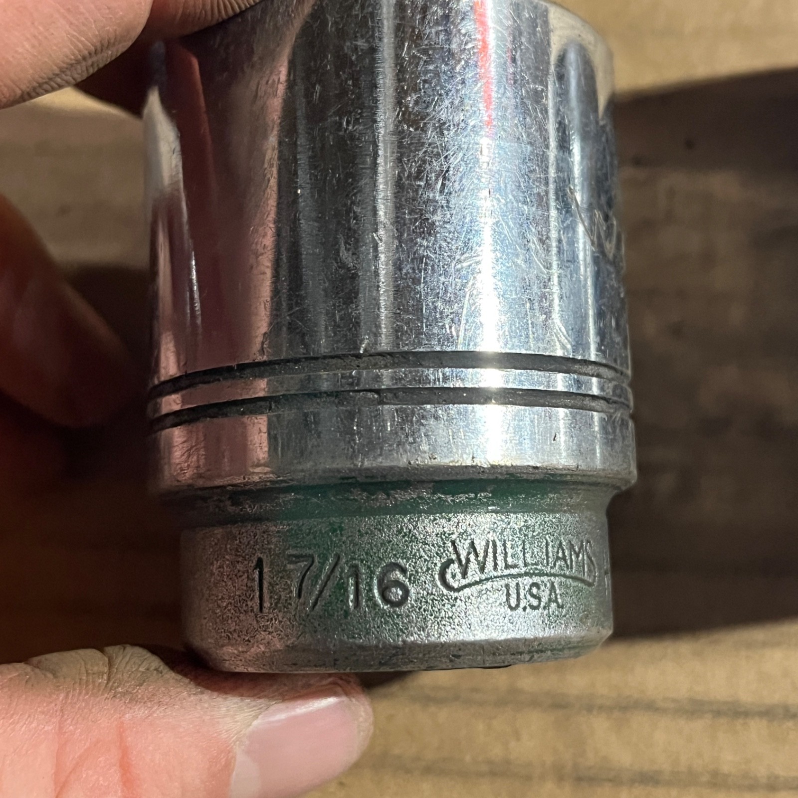 Williams H-1230 – H-1254 – 3/4″ Drive 15/16” – 1-11/16″ Socket 5 pc Set 12 pt